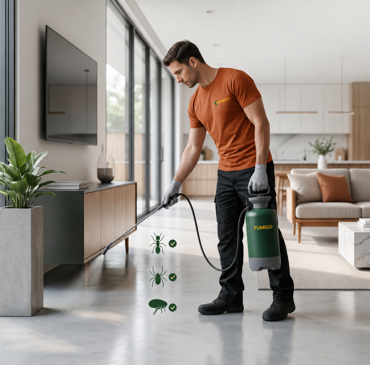 Fumigo Pest Control Service in Action